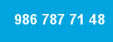 986 787 71 48
